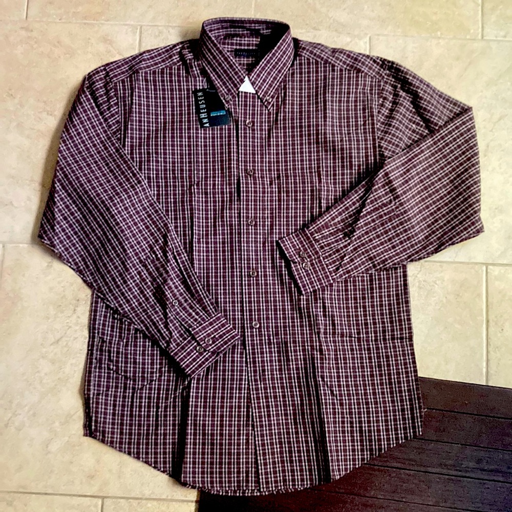 An Heusen collared shirt